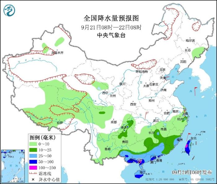 沿海降雨量__华南沿海气候